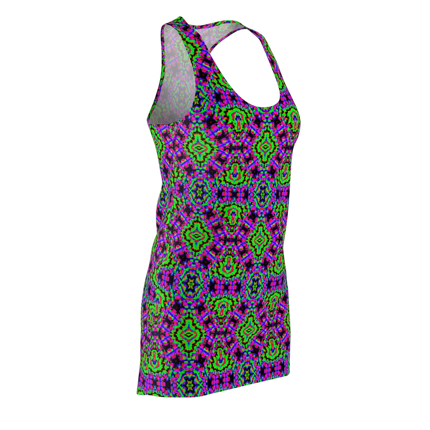 Kaleidoscope 5 - AI Art - Racerback Dress