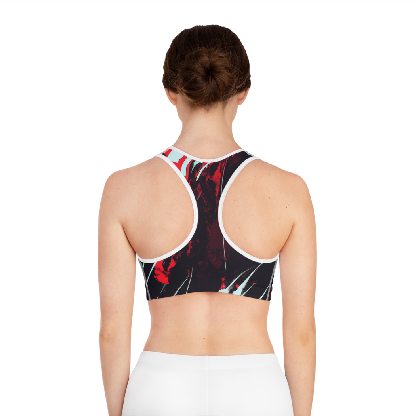 Paint On Rust - AI Art - Sports Bra (AOP)