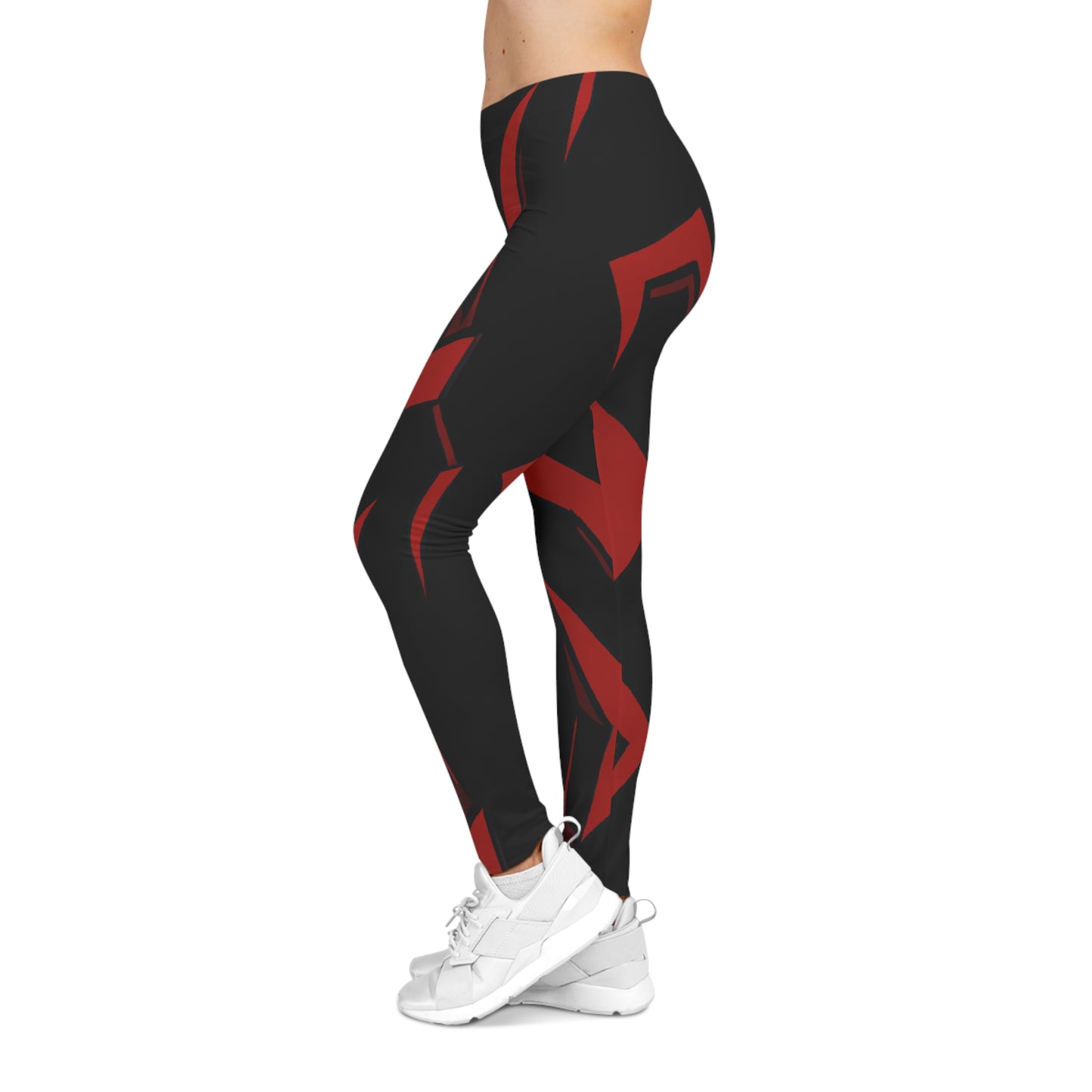 Cherry Cola - AI Art - Women's Casual Leggings (AOP)