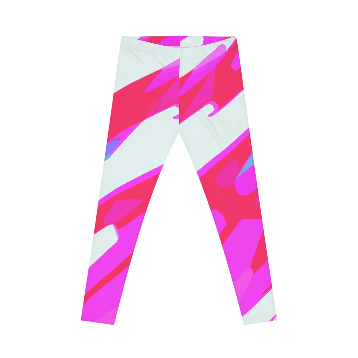 80's Workout Splash - AI Art - Women's Casual Leggings (AOP)