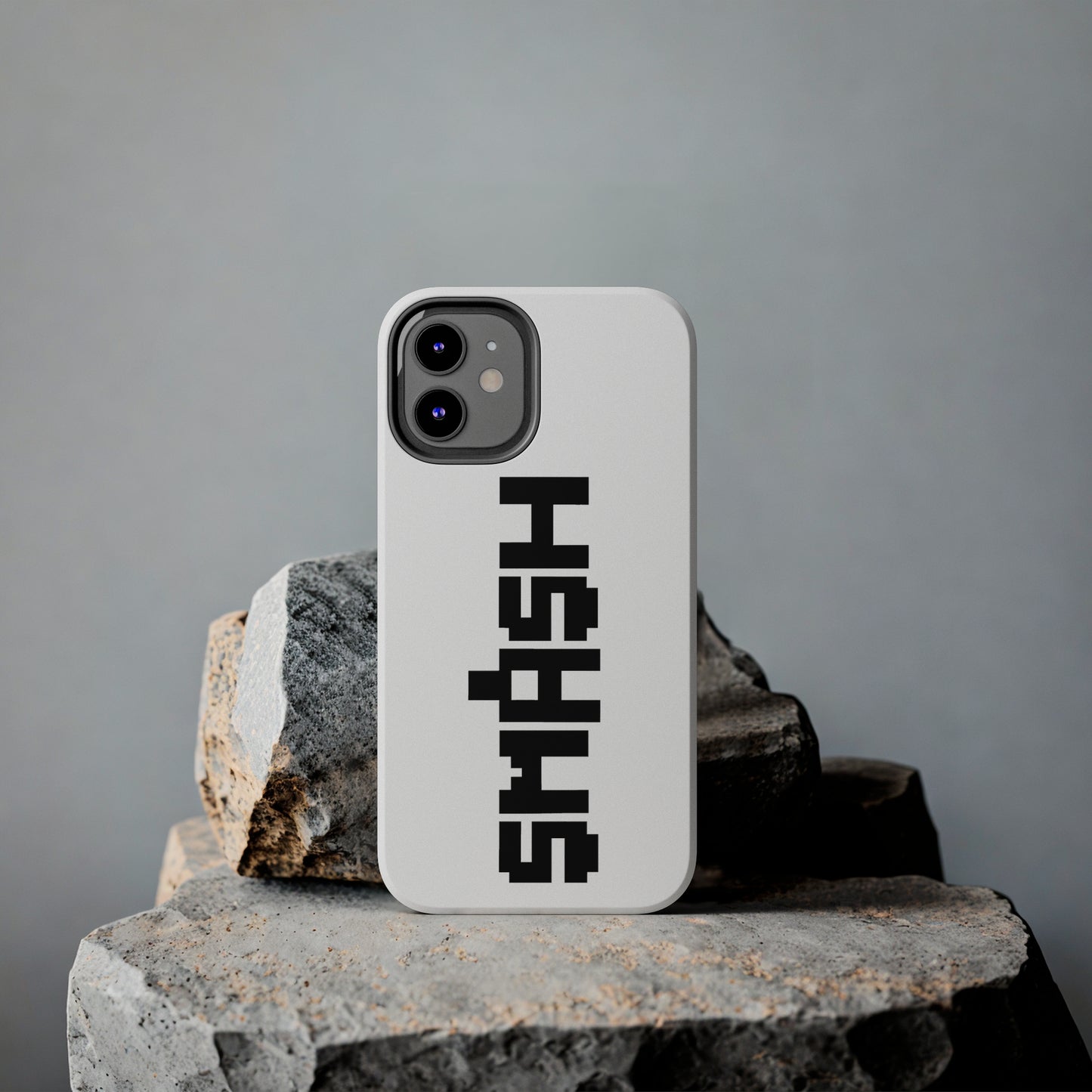 SMASH Logo 8-Bit iPhone Cases - AI Art - Tough Phone Cases (iPhone Versions 7-15pro & X Available)