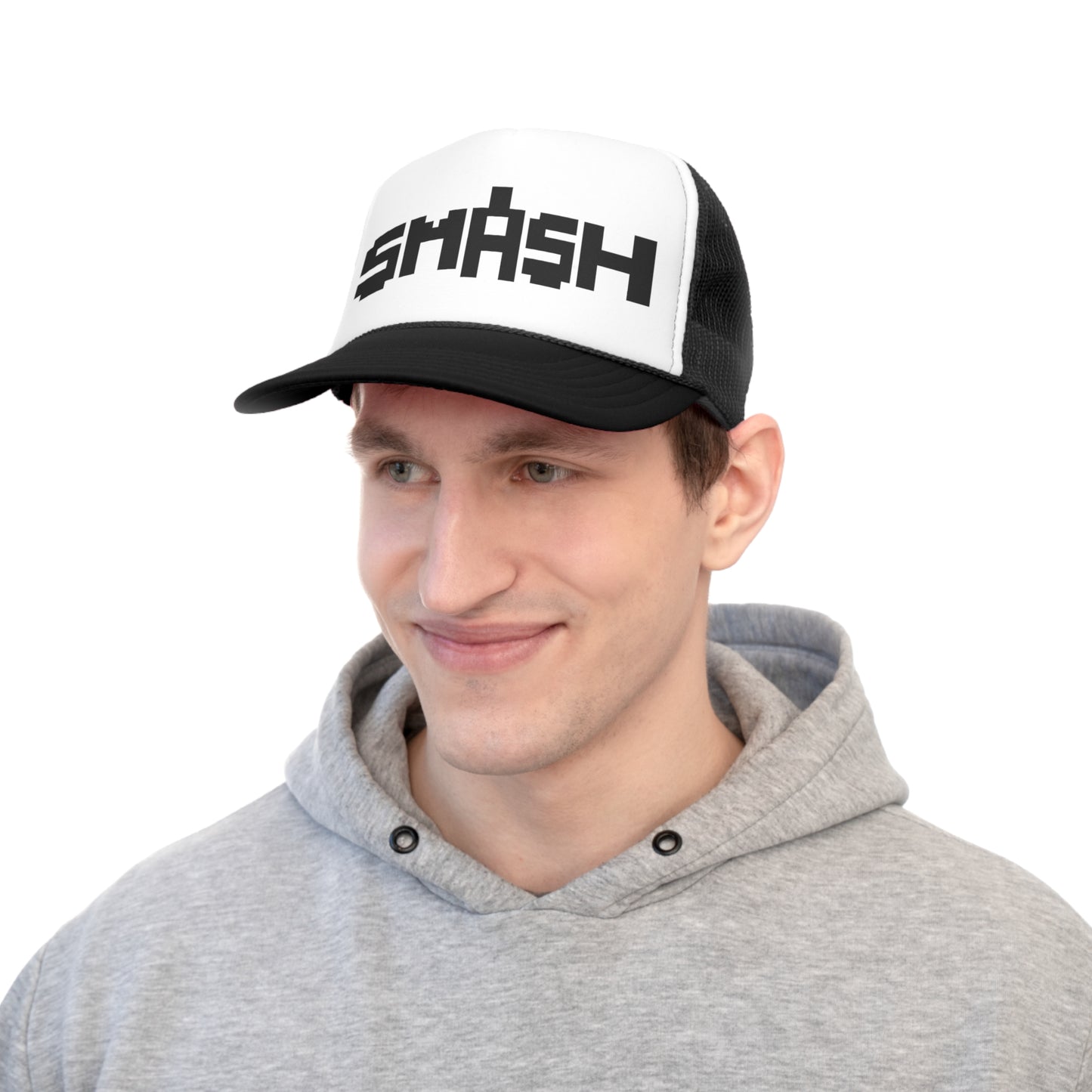 SMASH Logo 8-Bit - Trucker Hats