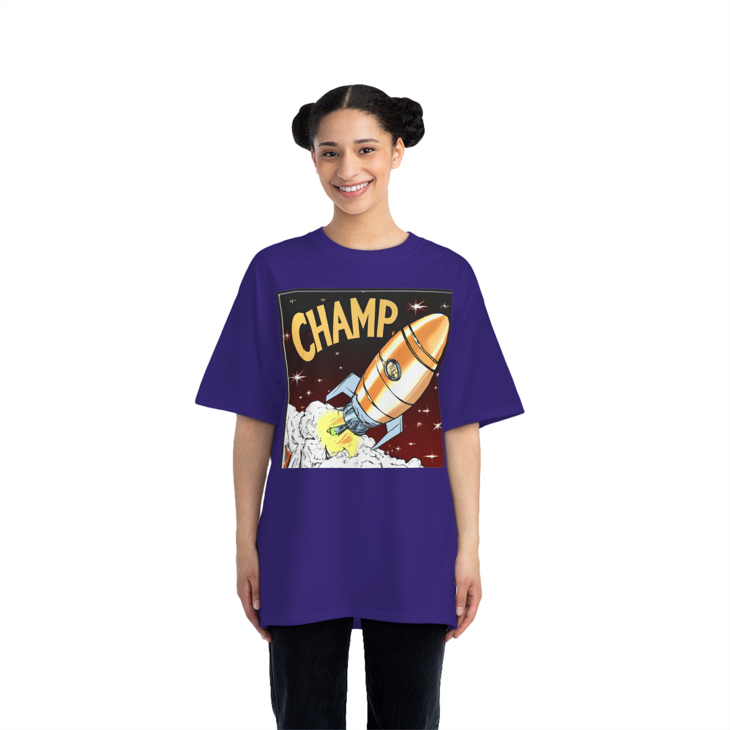 Spaceship Champ 8 - AI Art - Beefy-T®  Short-Sleeve T-Shirt