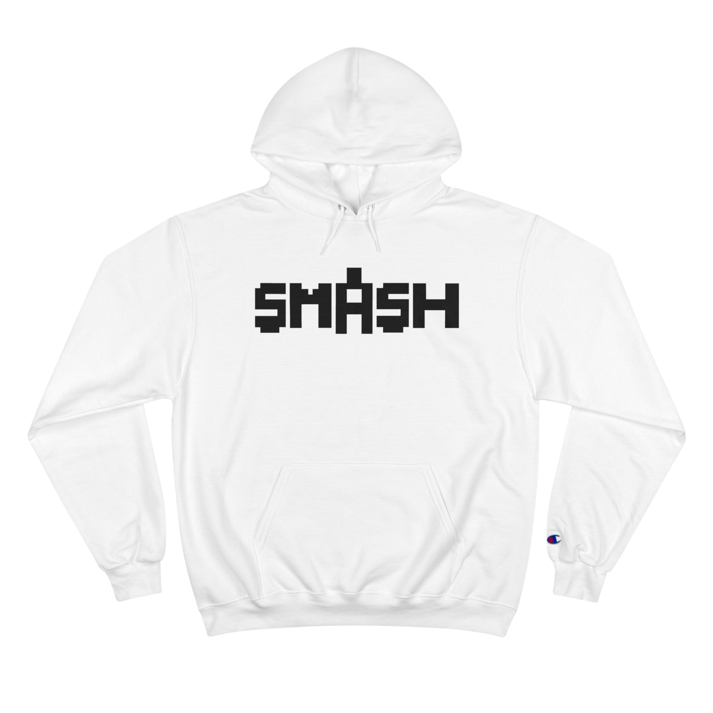 SMASH Logo 8-bit - AI Art - Champion Hoodie