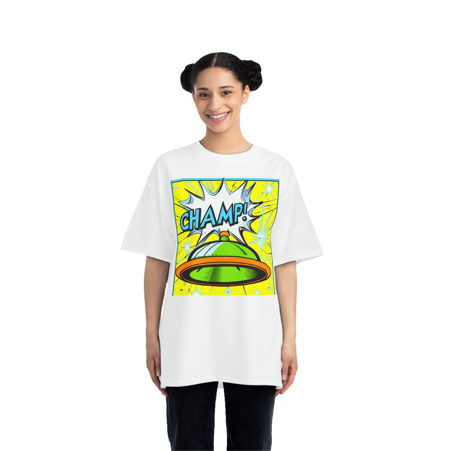 UFO CHAMP! - AI Art - Beefy-T® T-Shirt - (S - 6XL Sizes, Multiple Colors)