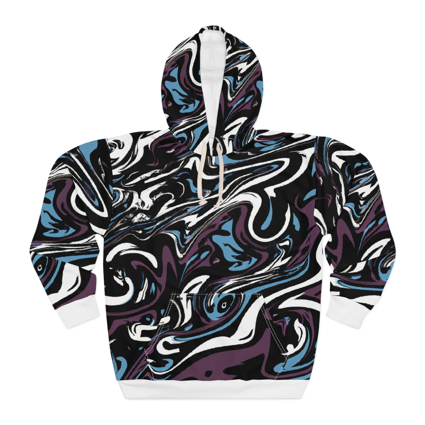 Storm Brew - AI Art - Unisex Pullover Hoodie (AOP)