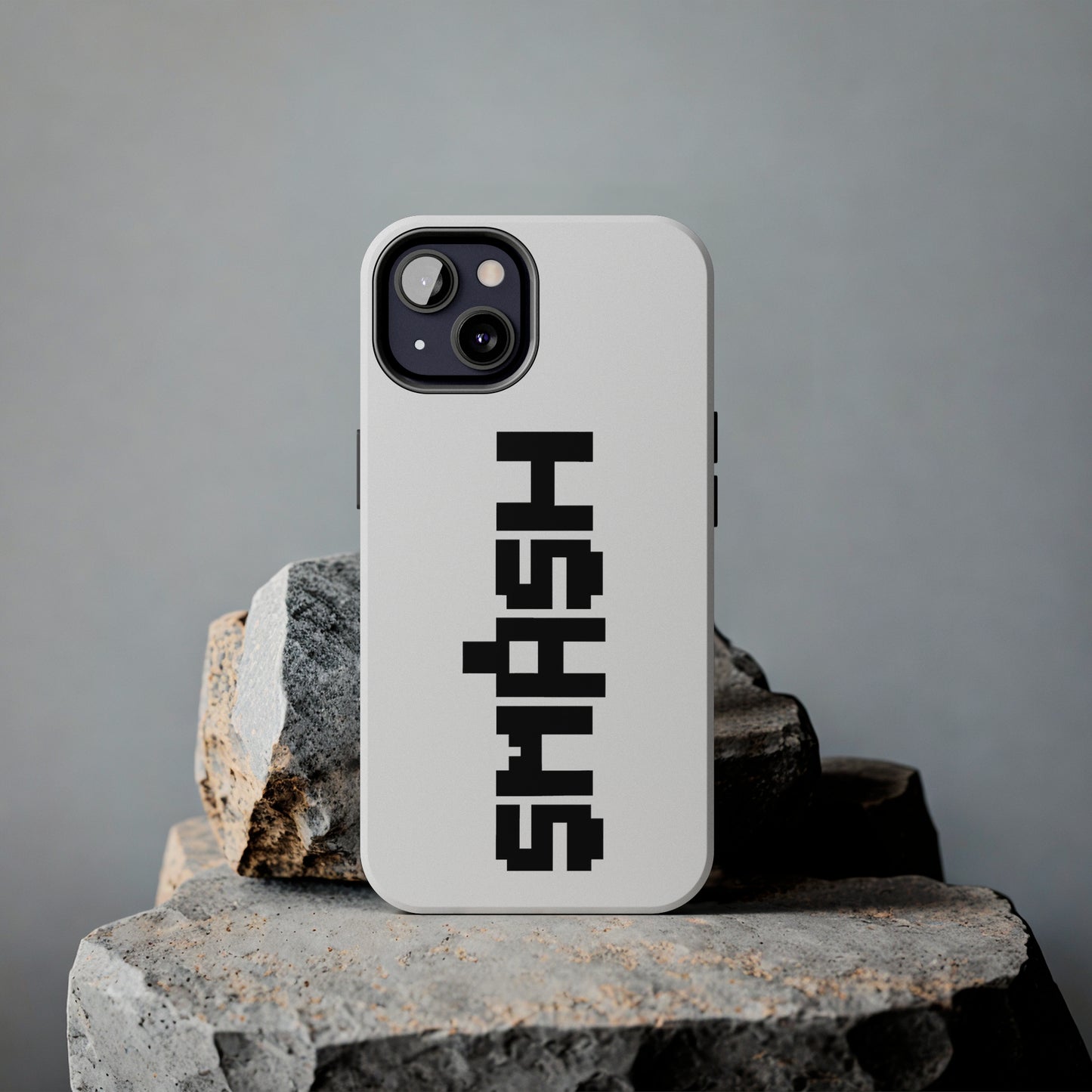 SMASH Logo 8-Bit iPhone Cases - AI Art - Tough Phone Cases (iPhone Versions 7-15pro & X Available)