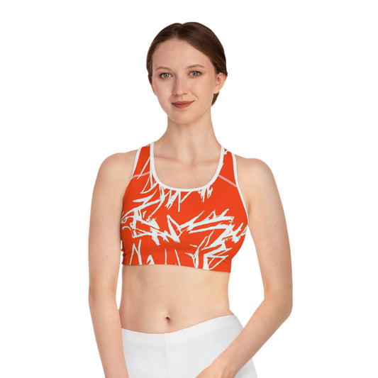 Pumpkin Scratches - AI Art - Sports Bra (AOP)