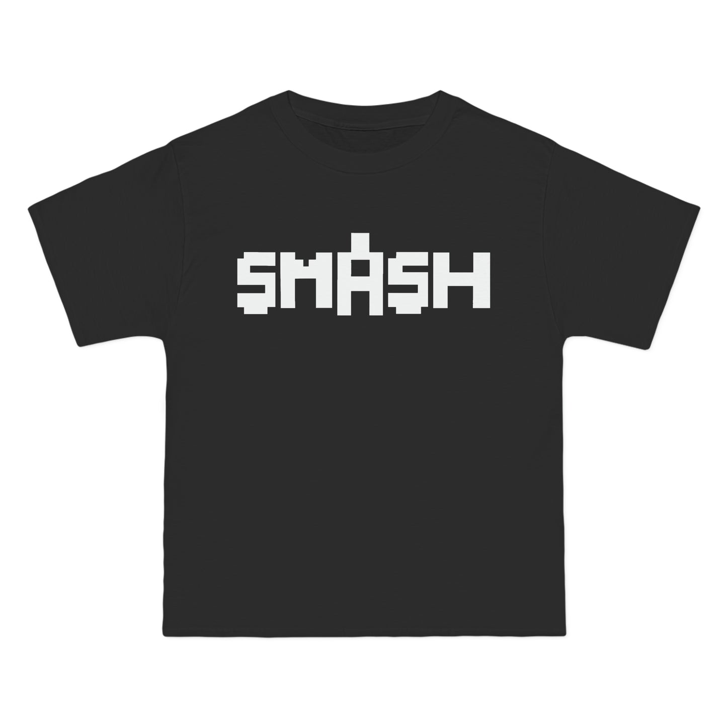 SMASH Logo 8-Bit - AI Art - Beefy-T®  Short-Sleeve T-Shirt (Sizes S-5XL)