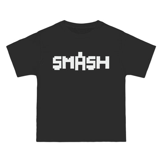 SMASH Logo 8-Bit - AI Art - Beefy-T®  Short-Sleeve T-Shirt (Sizes S-5XL)