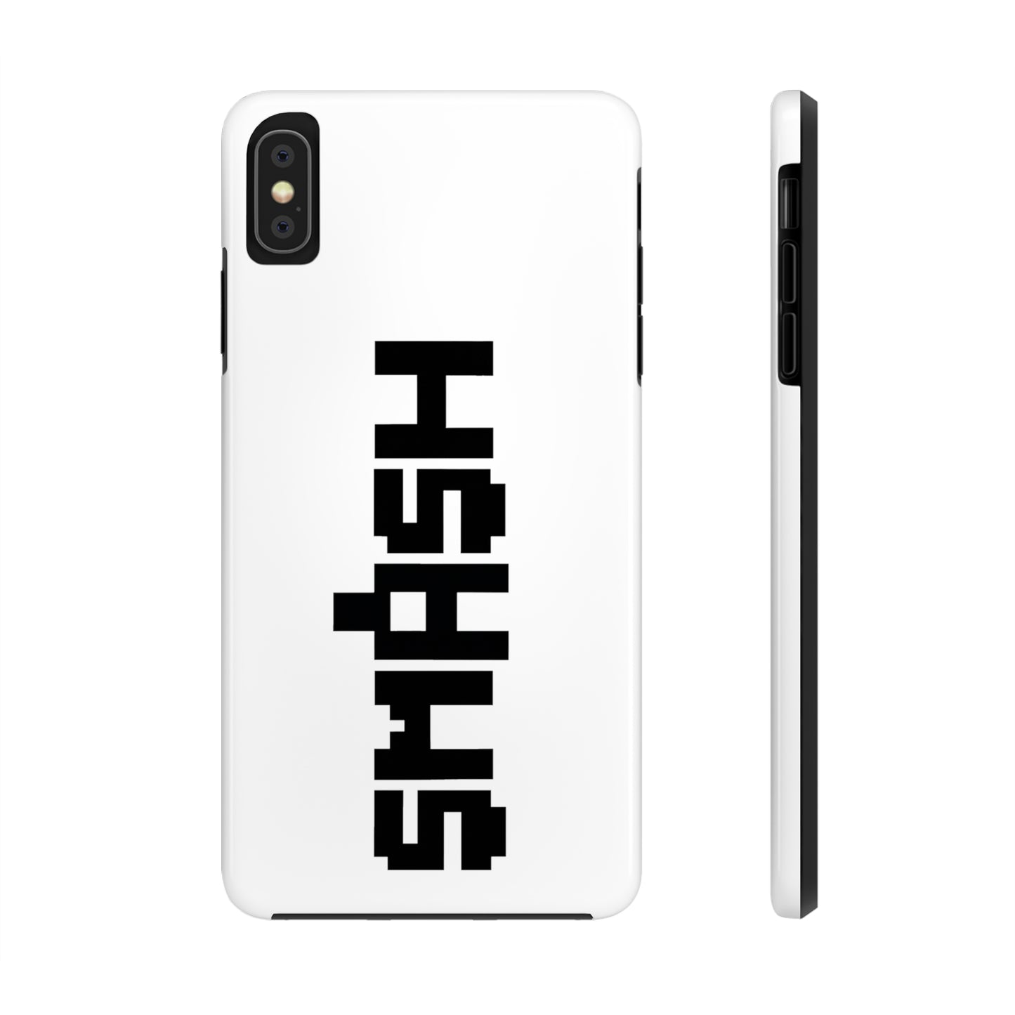 SMASH Logo 8-Bit iPhone Cases - AI Art - Tough Phone Cases (iPhone Versions 7-15pro & X Available)