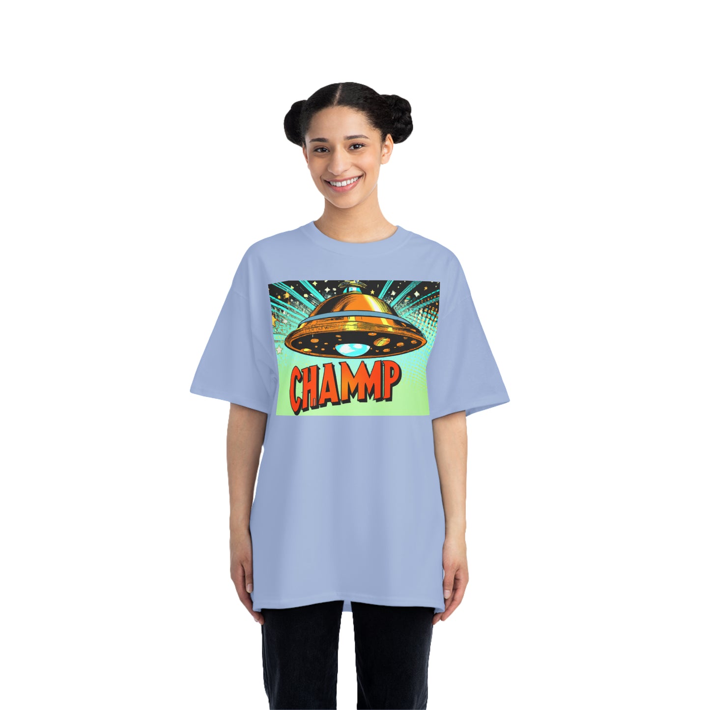 UFO CHAMMP 3 - AI Art - Beefy-T®  Short-Sleeve T-Shirt