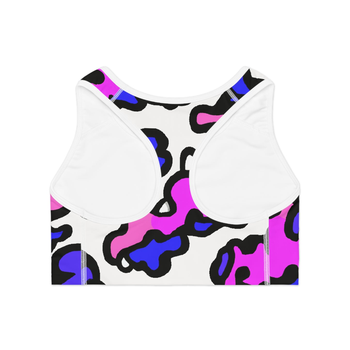 Cotton Candy Clouds - AI Art - Sports Bra (AOP)