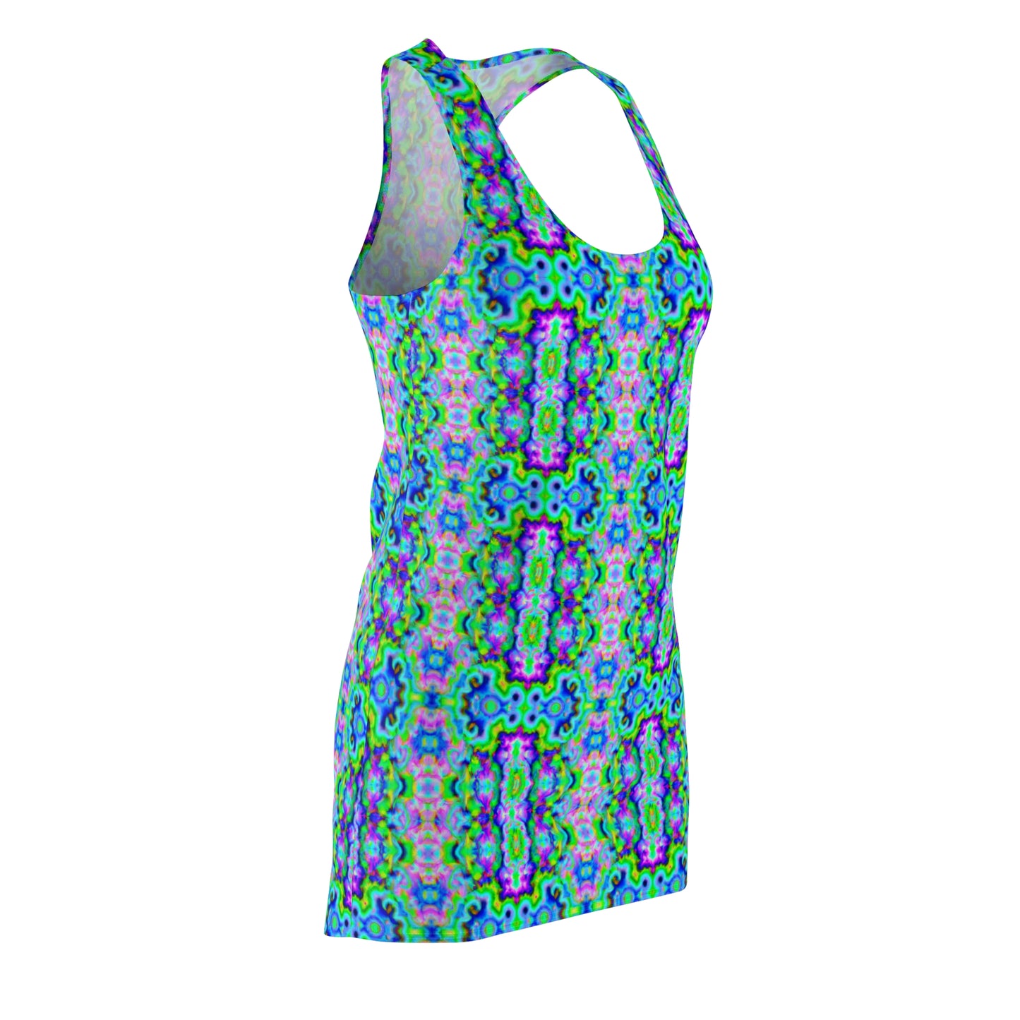 Kaleidoscope 7 - AI Art - Racerback Dress