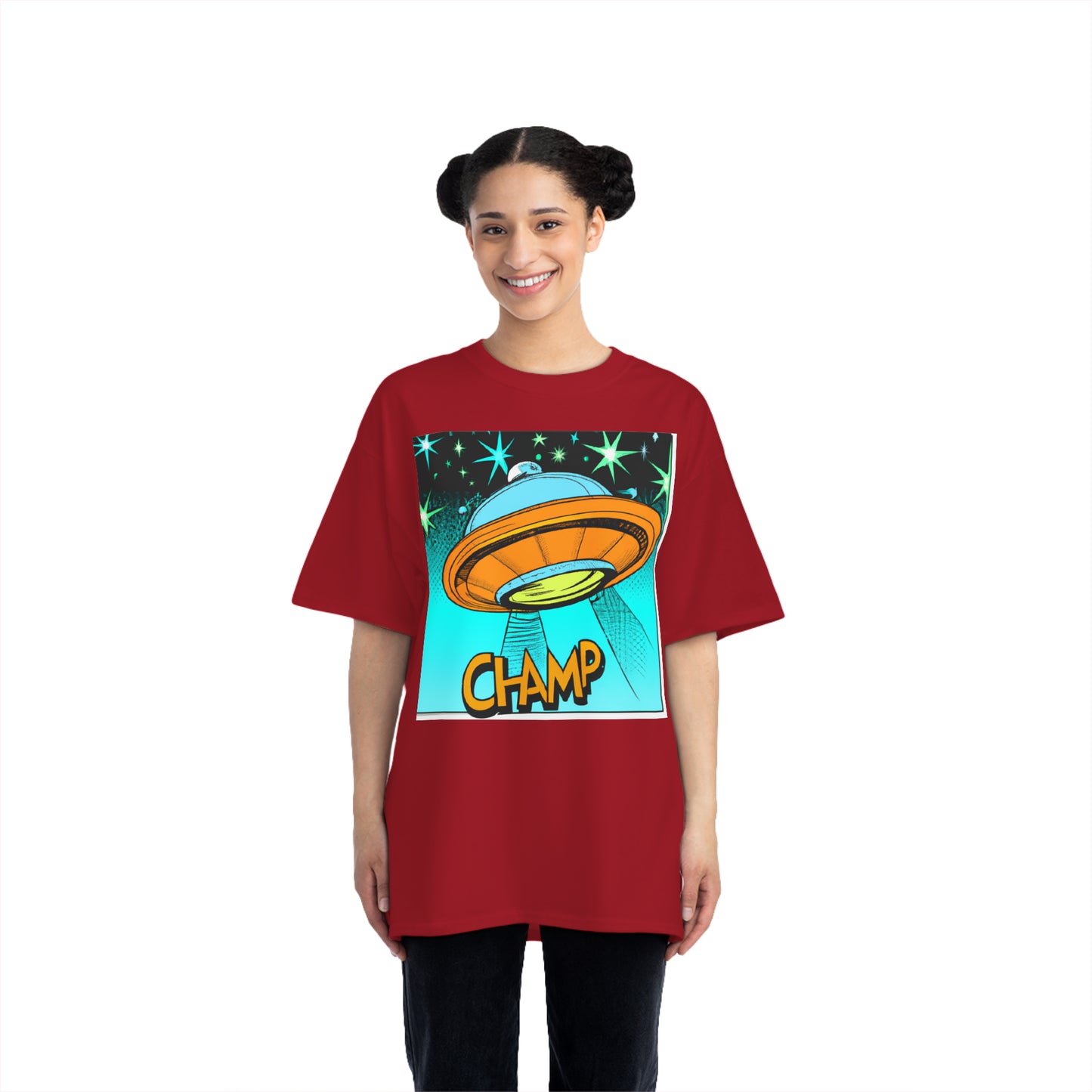 UFO Champ 2 - AI Art - Beefy-T® - (S - 6XL Sizes, Multiple Colors)