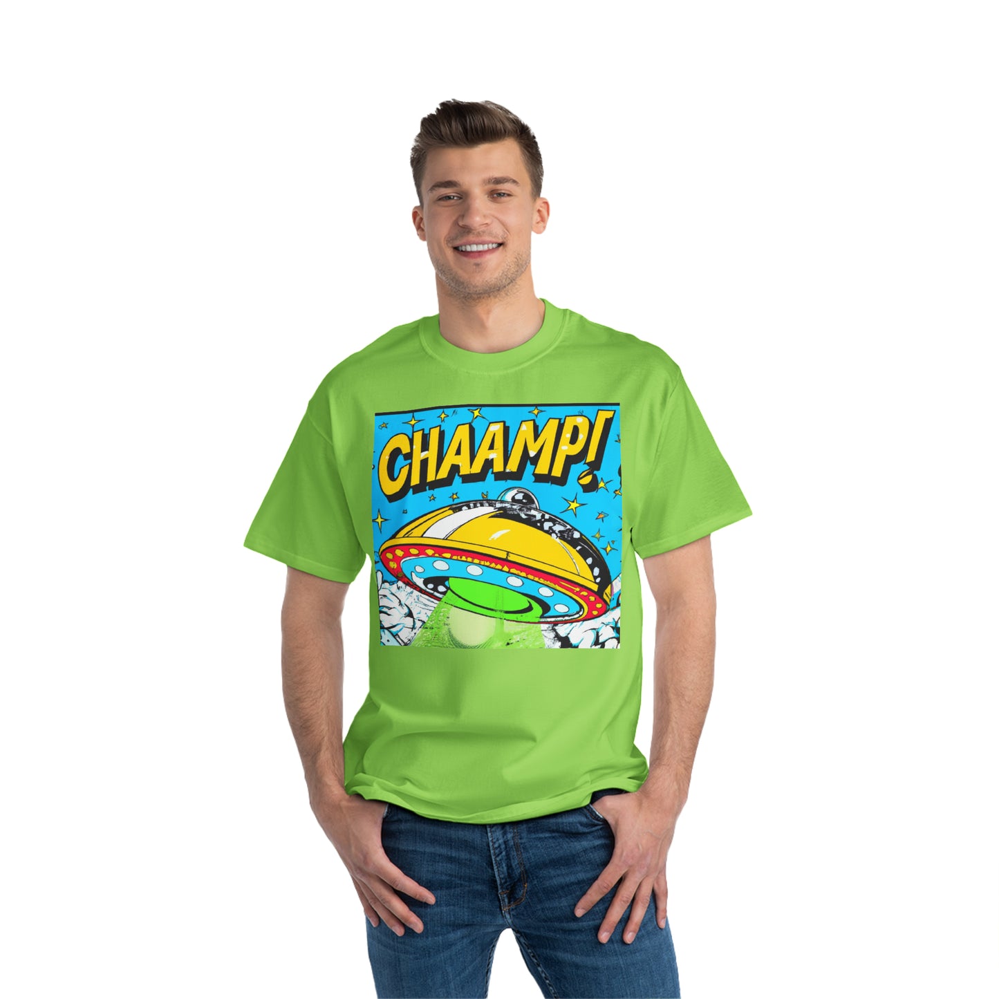 UFO CHAAMP! 11 - AI Art - Beefy-T® T-Shirt - (S - 6XL Sizes, Multiple Colors)