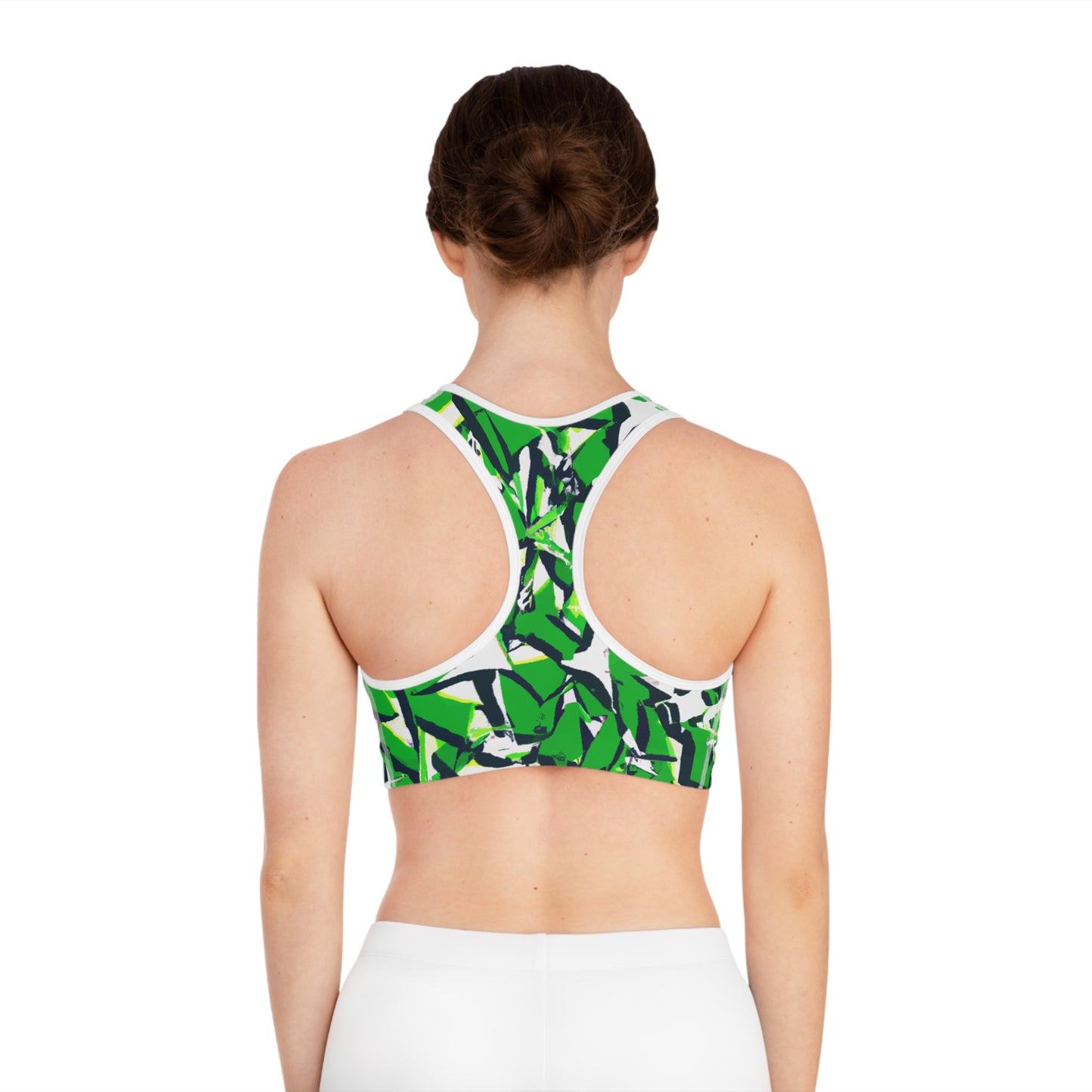 Mint Candy Anime - AI Art - Sports Bra (AOP)