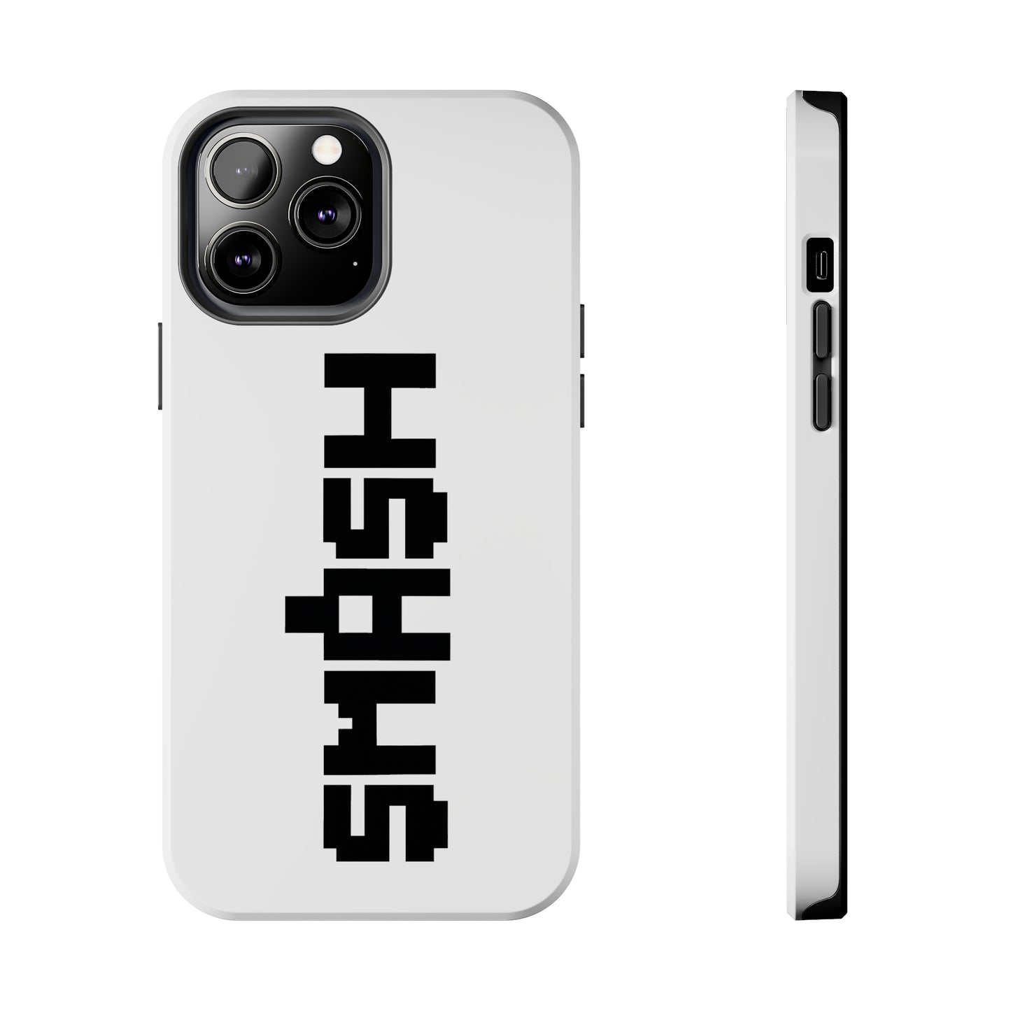 SMASH Logo 8-Bit iPhone Cases - AI Art - Tough Phone Cases (iPhone Versions 7-15pro & X Available)