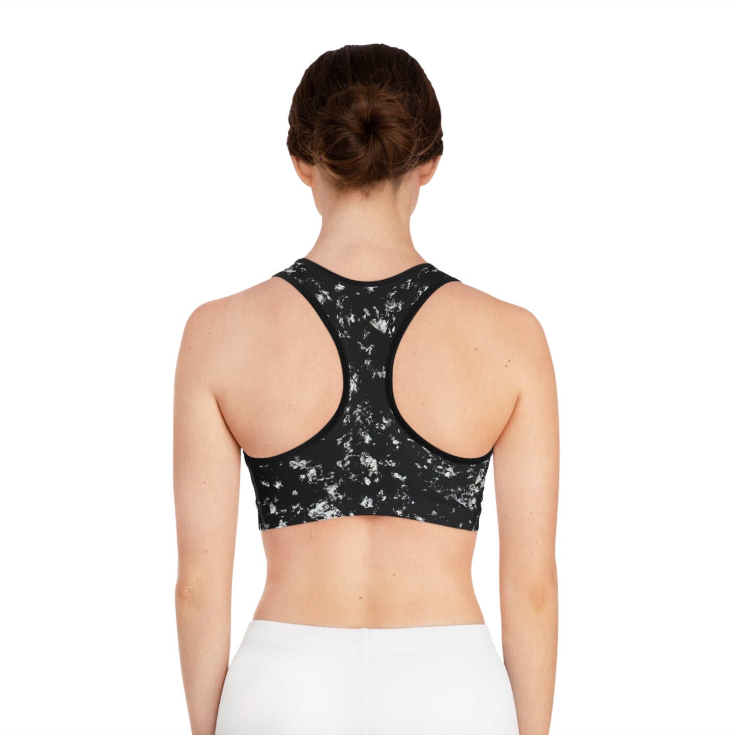 Starfield Camo - AI Art - Sports Bra