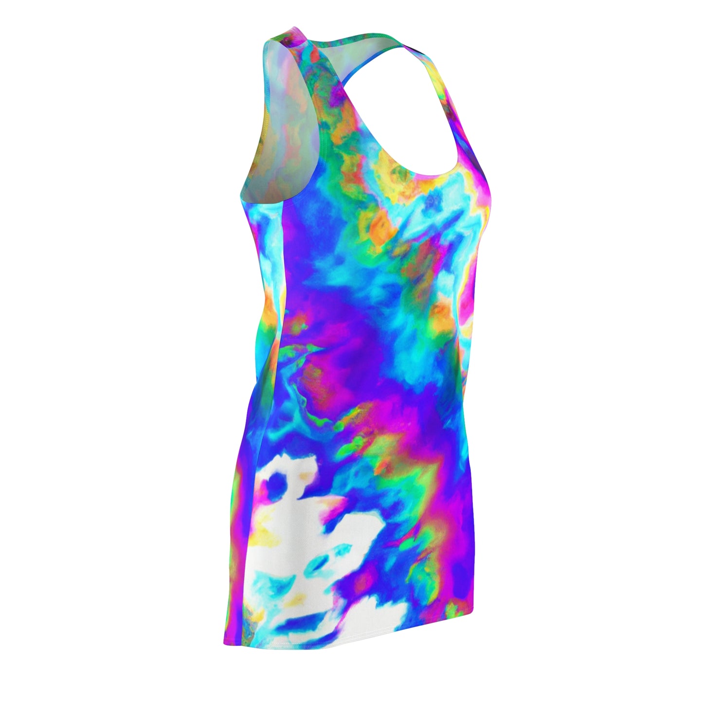 Oil & Water - AI Art -  Racerback Dress