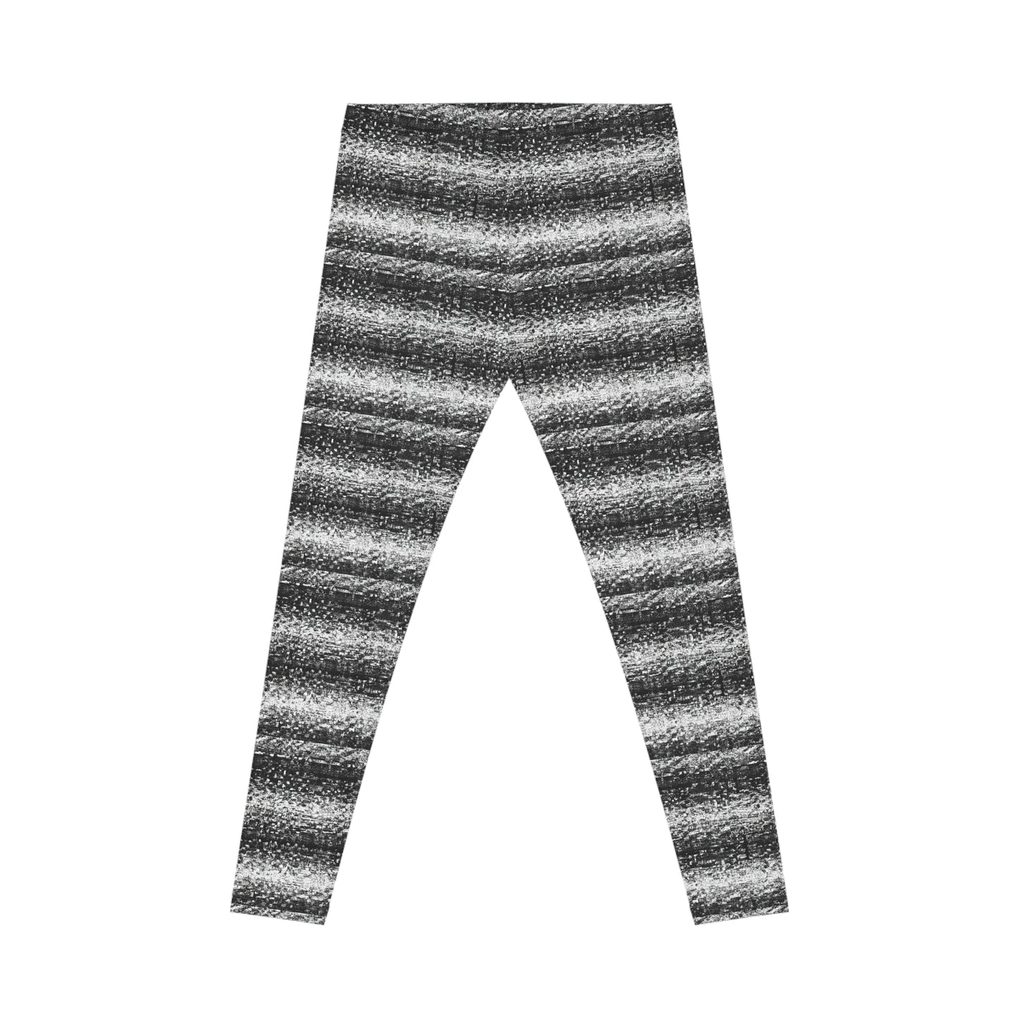 Old School TV Static - AI Art - Women's Casual Leggings (AOP)