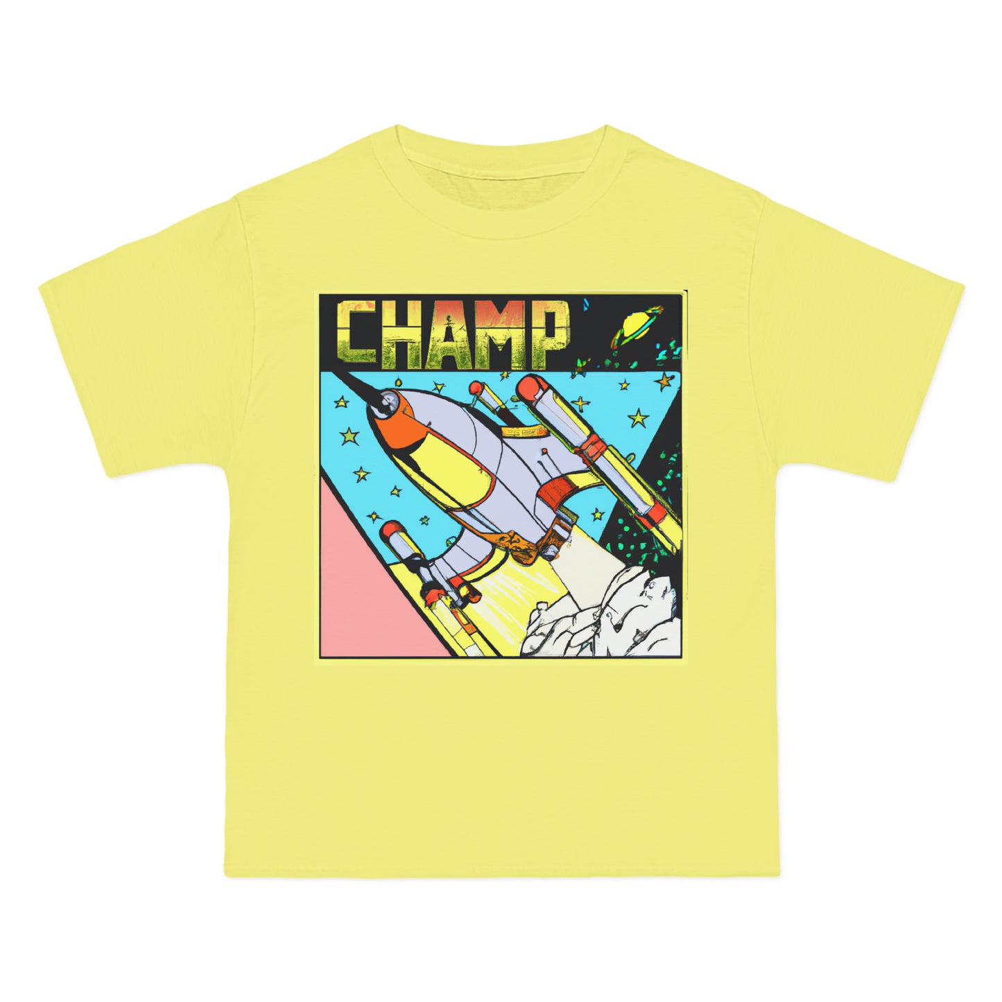 Spaceship Champ 1- AI Art - Beefy-T®  Short-Sleeve T-Shirt