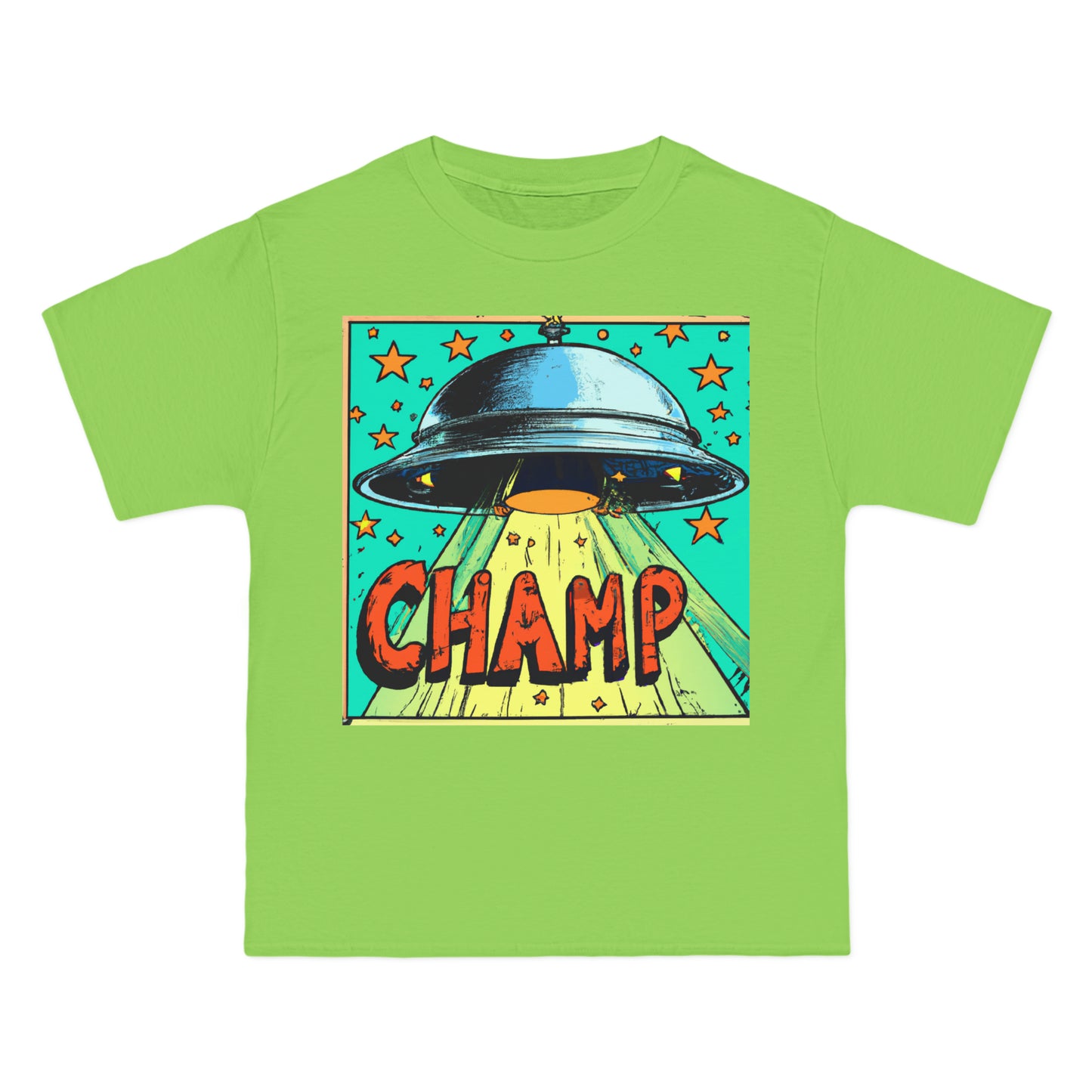 UFO Champ 1 - AI Art - Beefy-T®  Short-Sleeve T-Shirt