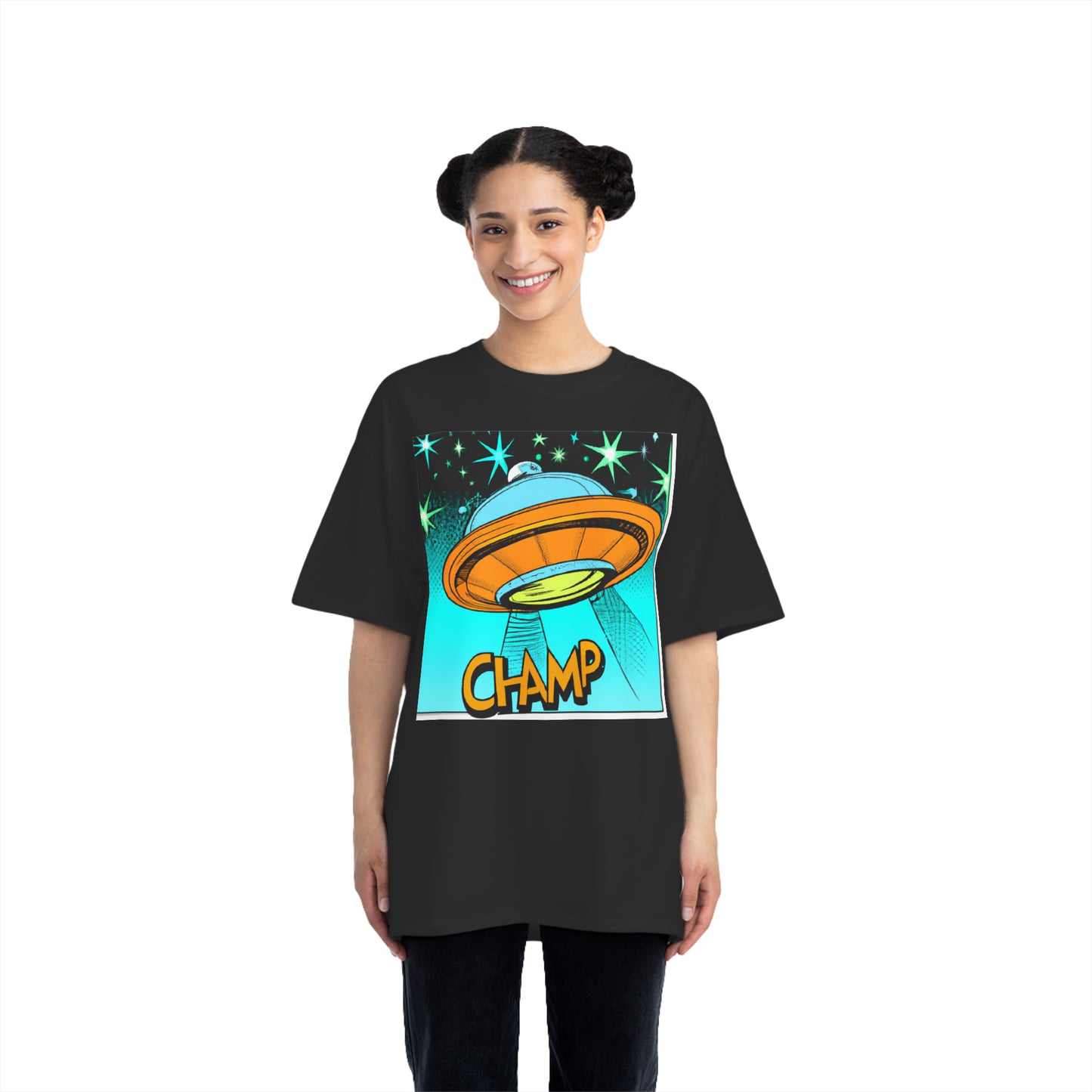 UFO Champ 2 - AI Art - Beefy-T® - (S - 6XL Sizes, Multiple Colors)