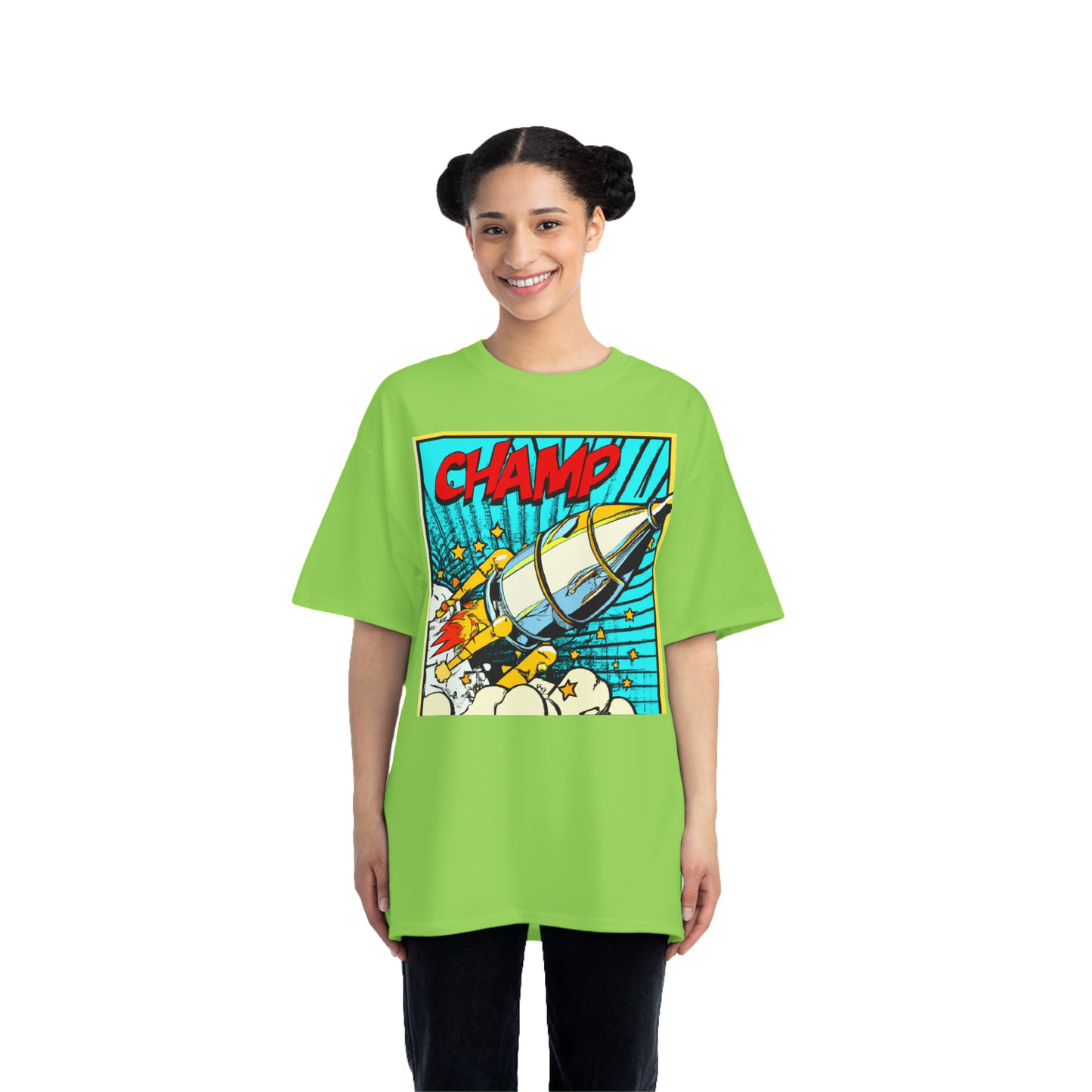 Spaceship Champ 4 - AI Art - Beefy-T®  Short-Sleeve T-Shirt