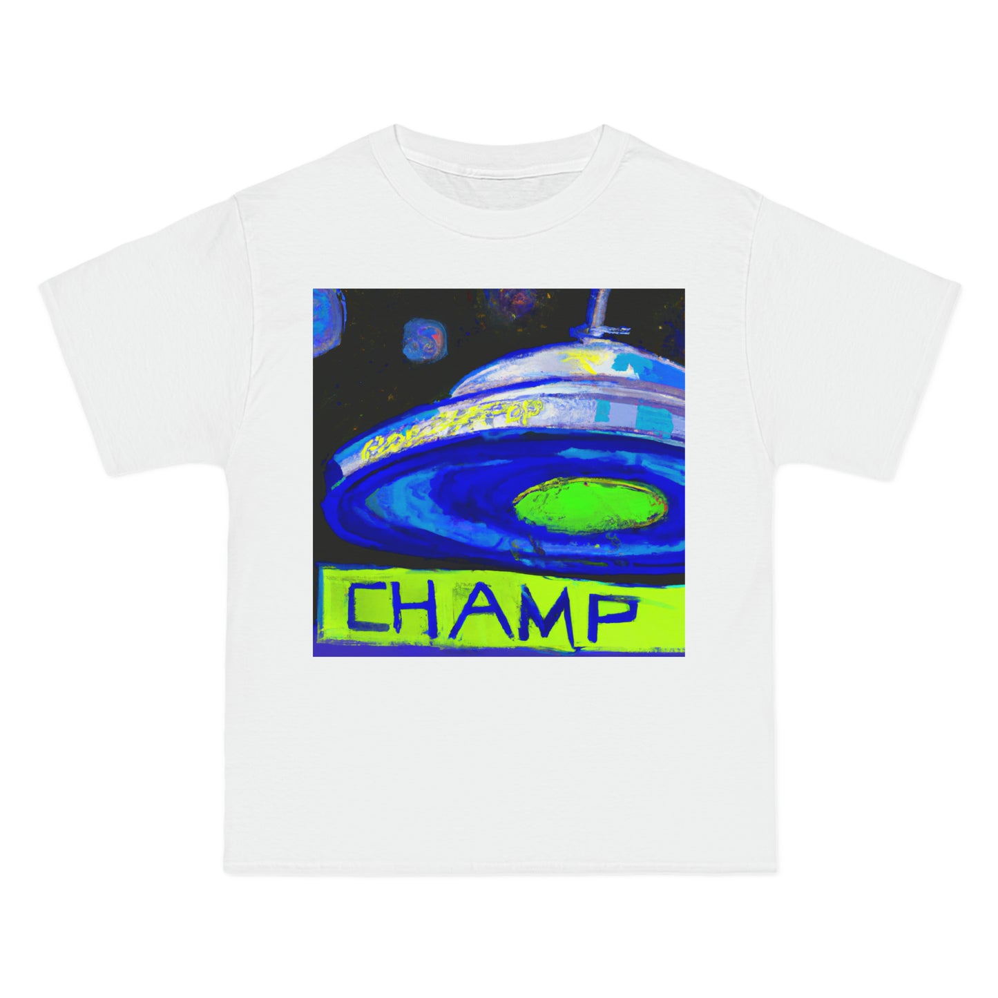 UFO CHAMP 5 - AI Art - Beefy-T® T-Shirt - (S - 6XL Sizes, Multiple Colors)