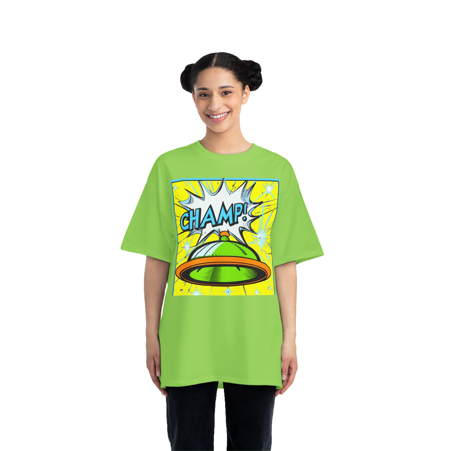 UFO CHAMP! - AI Art - Beefy-T® T-Shirt - (S - 6XL Sizes, Multiple Colors)