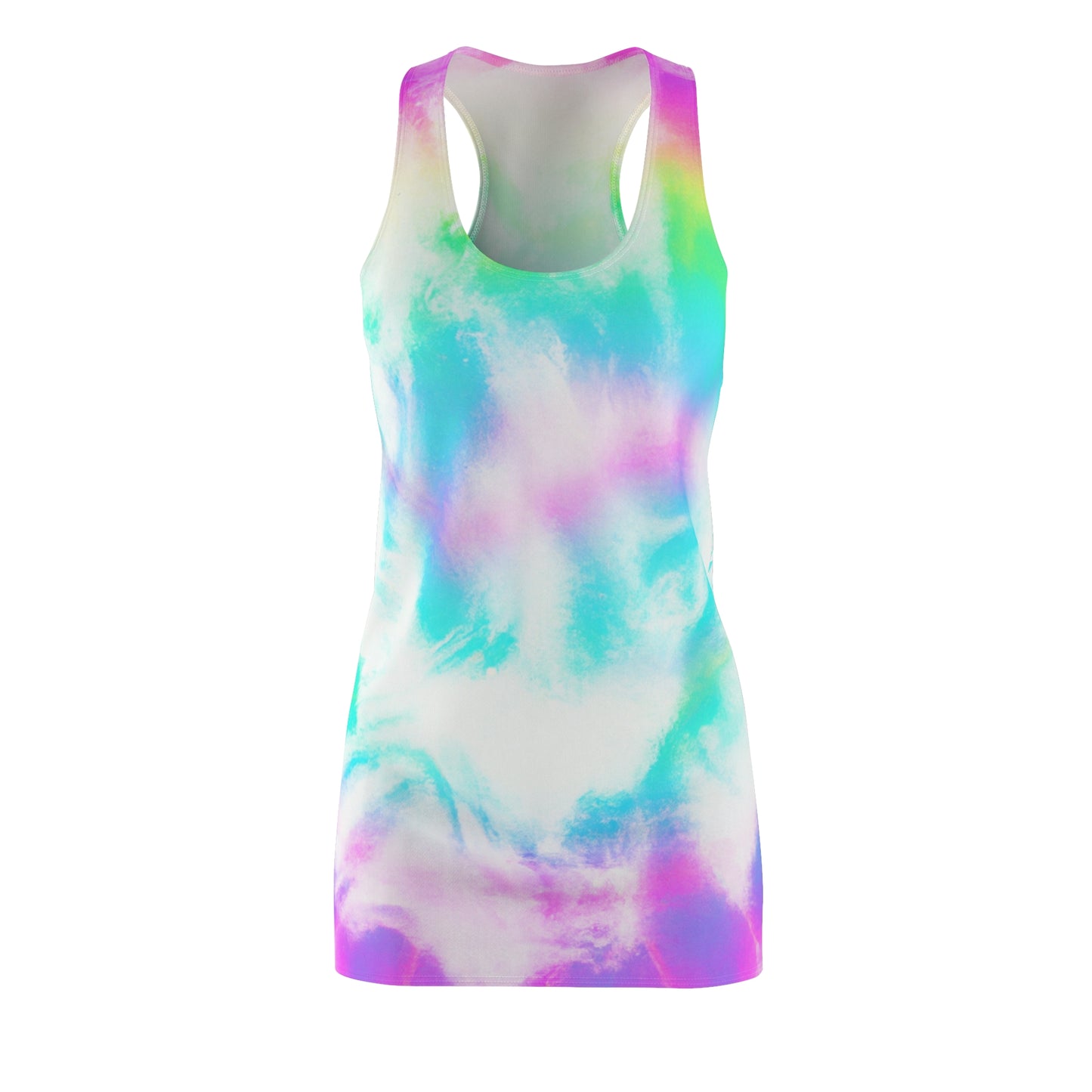 Pastel Cloud - AI Art - Racerback Dress