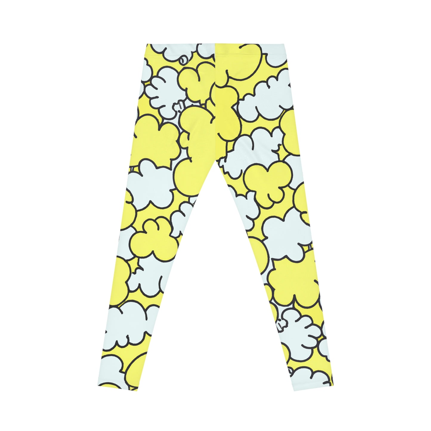 Buttered Popcorn - AI Art - Women's Casual Leggings (AOP)