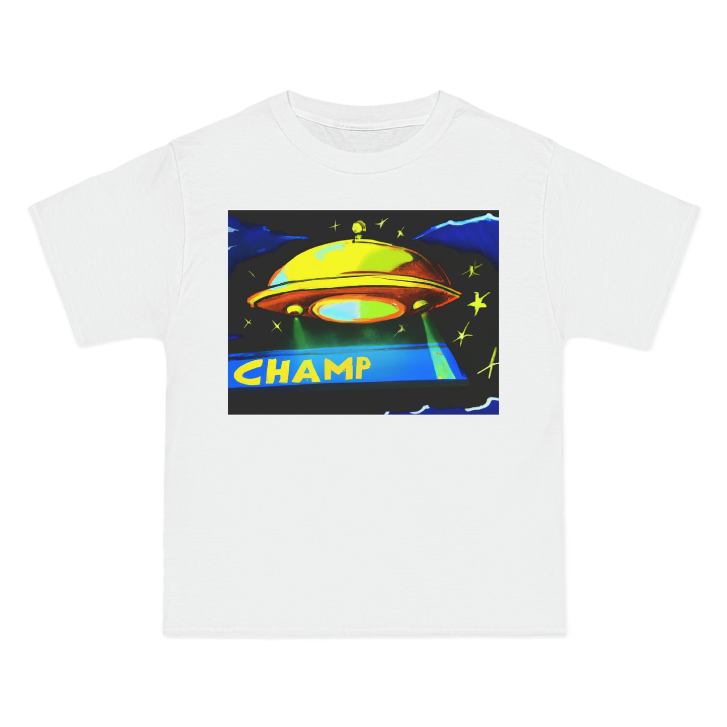 UFO CHAMP 6 - AI Art - Beefy-T® T-Shirt - (S - 6XL Sizes, Multiple Colors)