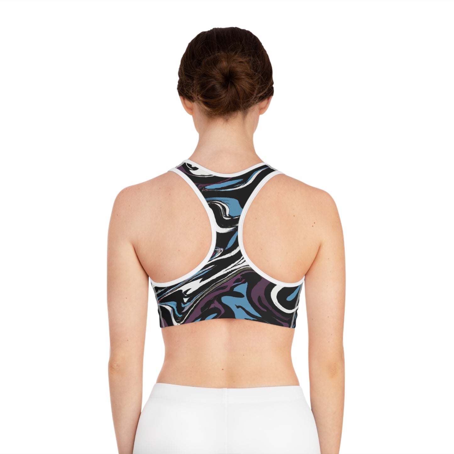 Storm Brew - AI Art - Sports Bra (AOP)