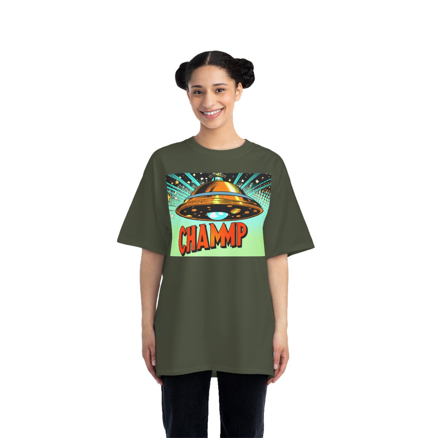 UFO CHAMMP 3 - AI Art - Beefy-T®  Short-Sleeve T-Shirt