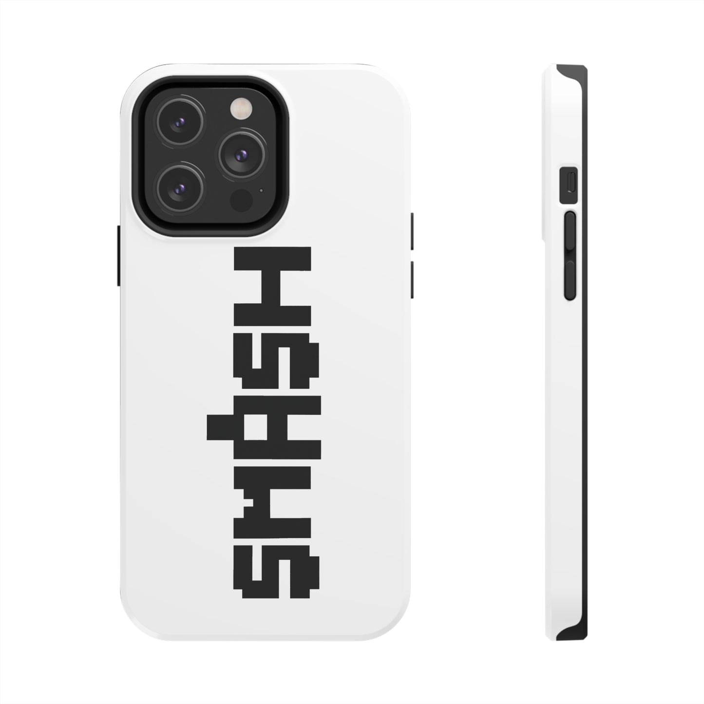 SMASH Logo 8-Bit iPhone Cases - AI Art - Tough Phone Cases (iPhone Versions 7-15pro & X Available)