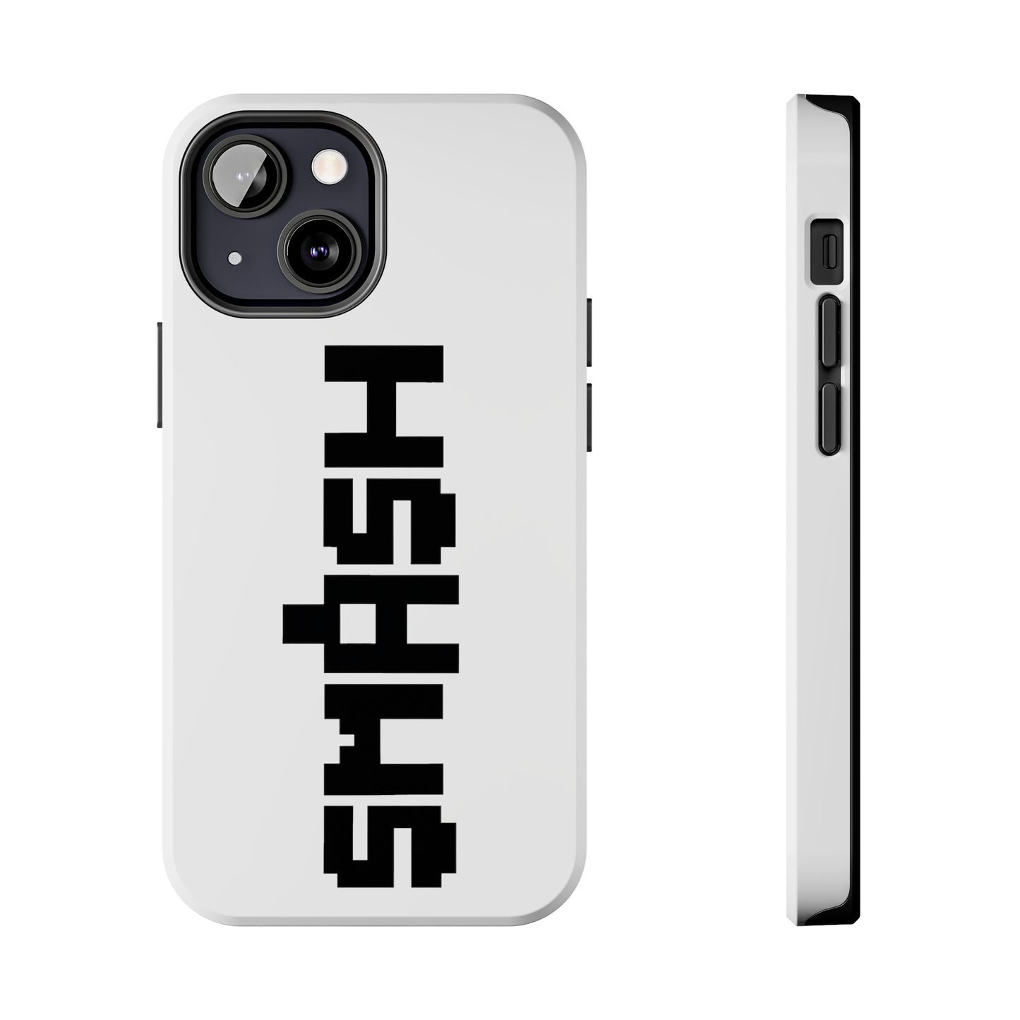 SMASH Logo 8-Bit iPhone Cases - AI Art - Tough Phone Cases (iPhone Versions 7-15pro & X Available)