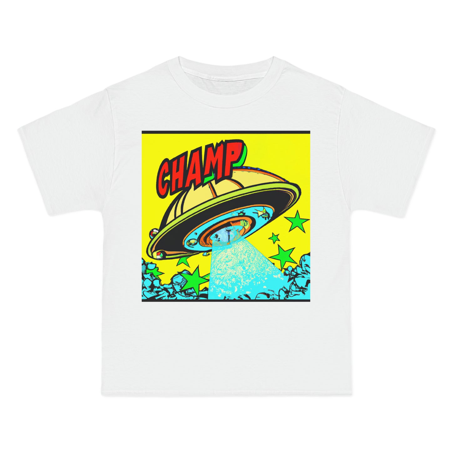 UFO CHAMP 7 - AI Art - Beefy-T® T-Shirt - (S - 6XL Sizes, Multiple Colors)