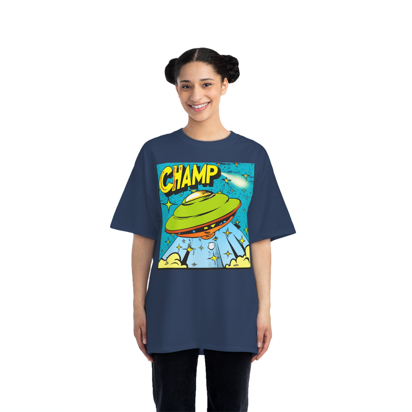 UFO CHAMP 12 - AI Art - Beefy-T® T-Shirt (S - 6XL Sizes, Multiple Colors)