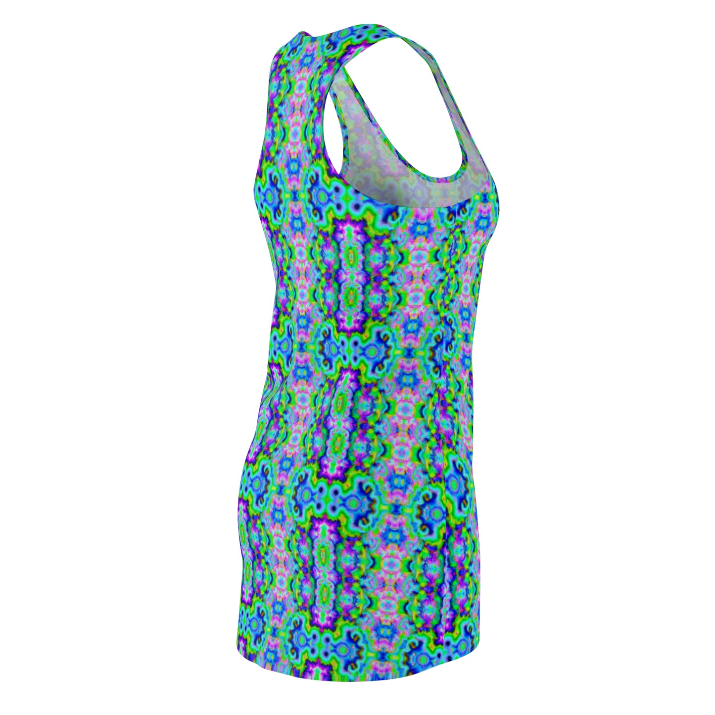 Kaleidoscope 7 - AI Art - Racerback Dress