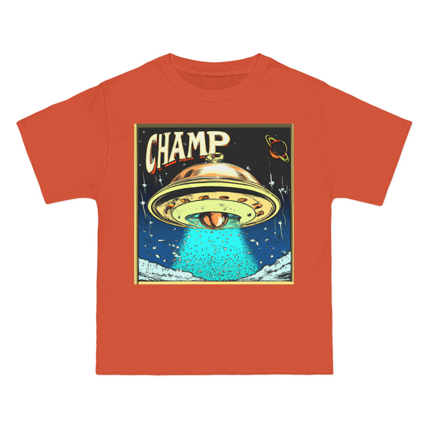 UFO CHAMP 4 - AI Art - Beefy-T® T-Shirt - (S - 6XL Sizes, Multiple Shirt Colors)