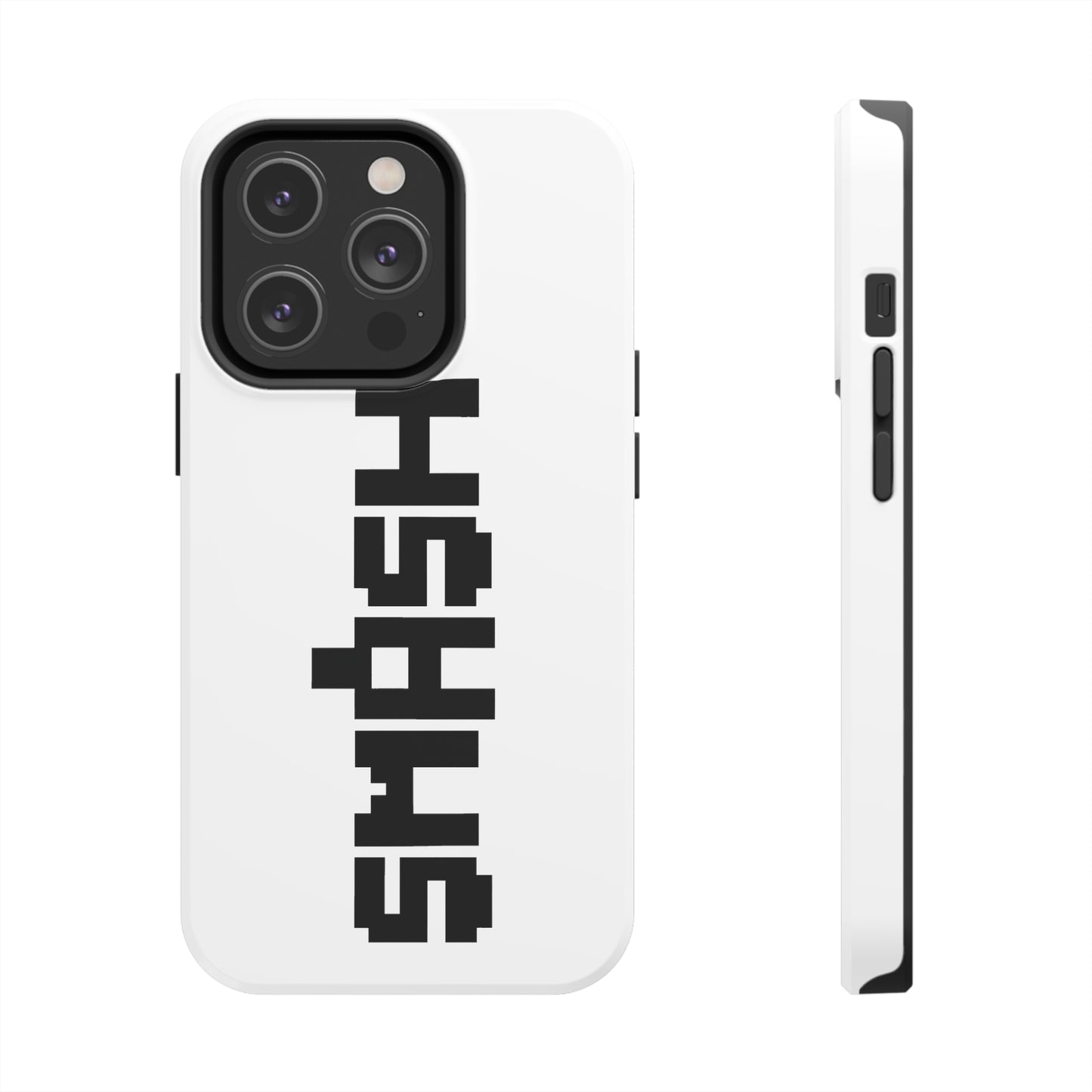 SMASH Logo 8-Bit iPhone Cases - AI Art - Tough Phone Cases (iPhone Versions 7-15pro & X Available)