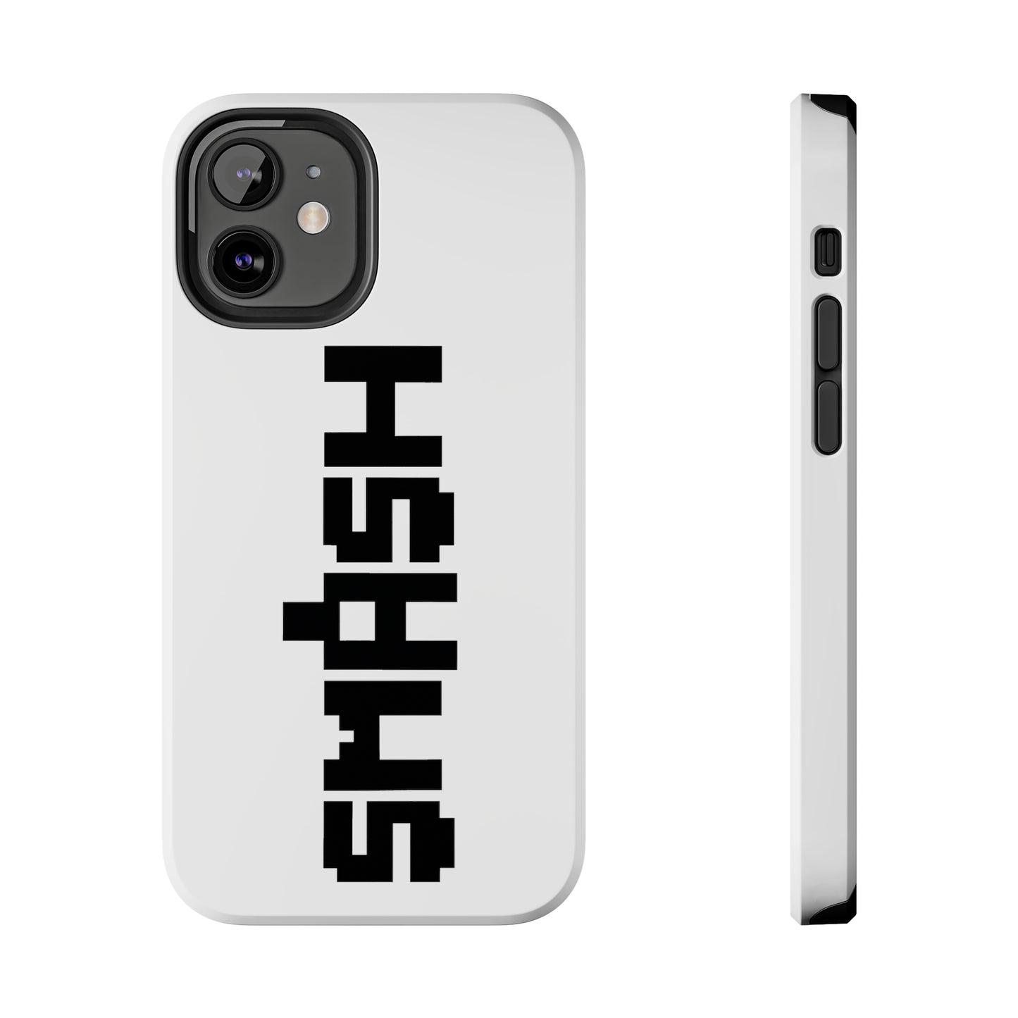 SMASH Logo 8-Bit iPhone Cases - AI Art - Tough Phone Cases (iPhone Versions 7-15pro & X Available)