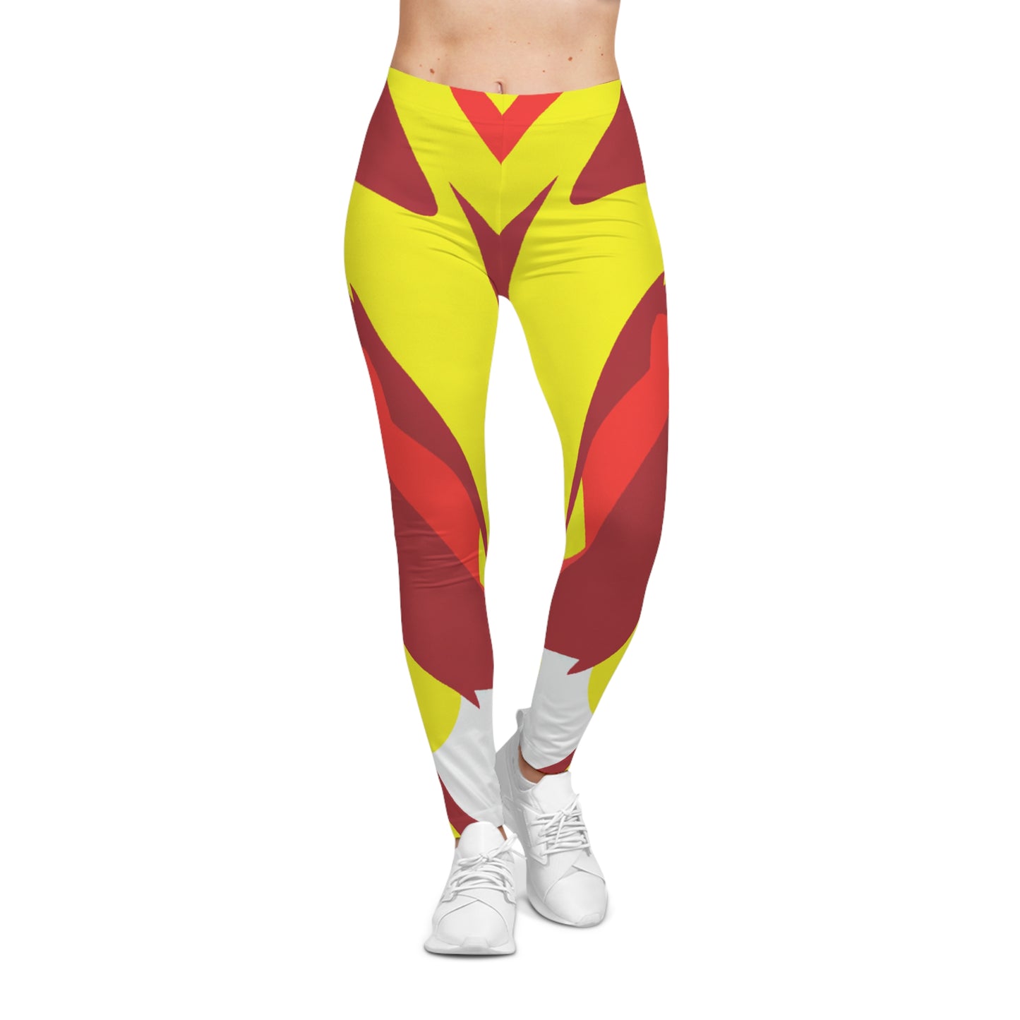 Mustard & Ketchup - AI Art - Women's Casual Leggings (AOP)