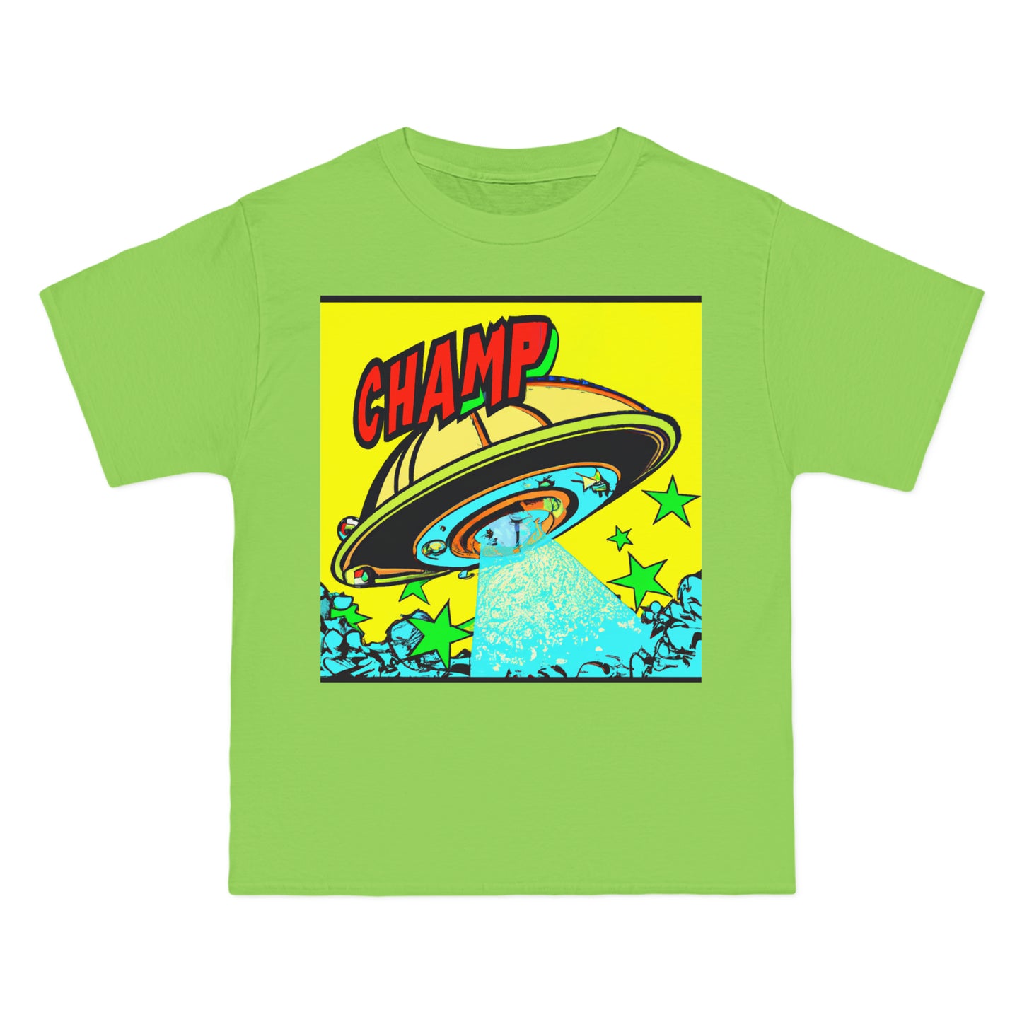 UFO CHAMP 7 - AI Art - Beefy-T® T-Shirt - (S - 6XL Sizes, Multiple Colors)