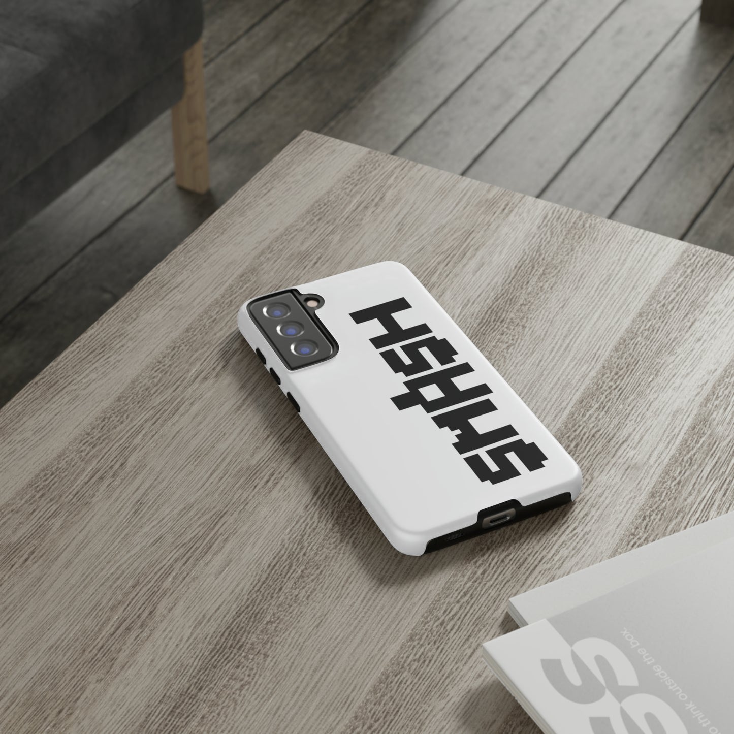 SMASH 8-Bit Logo Samsung Galaxy Phone Tough Cases (Versions S10-S21 Ultra, Plus, FE, E Available)