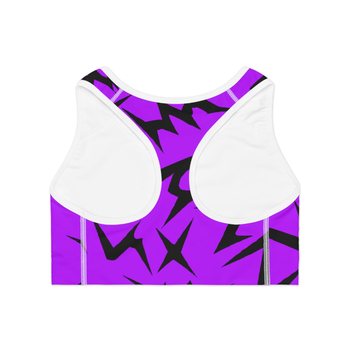 Bat Colony (Purple) - AI Art - Sports Bra (AOP)