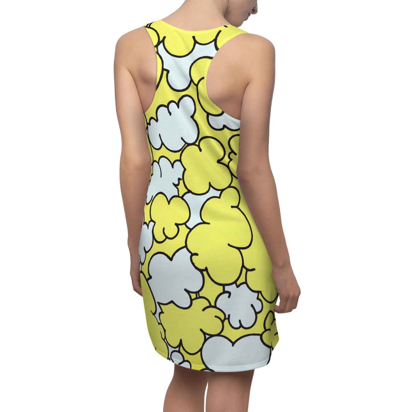 Buttered Popcorn - AI Art - Racerback Dress