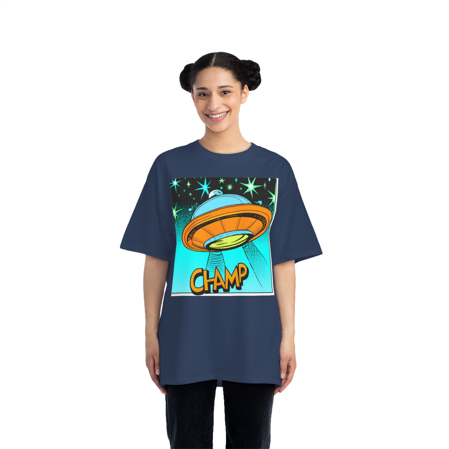 UFO Champ 2 - AI Art - Beefy-T® - (S - 6XL Sizes, Multiple Colors)